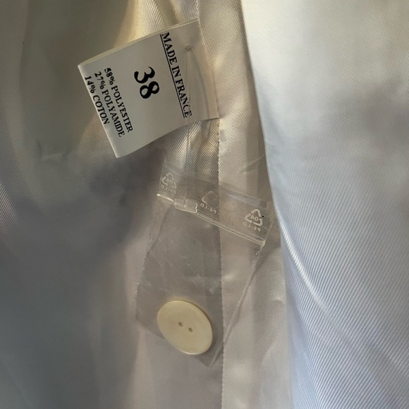 Curling Collection Jacquard 3/4 Sleeve Jacket- Made in France - Picture 13 of 16